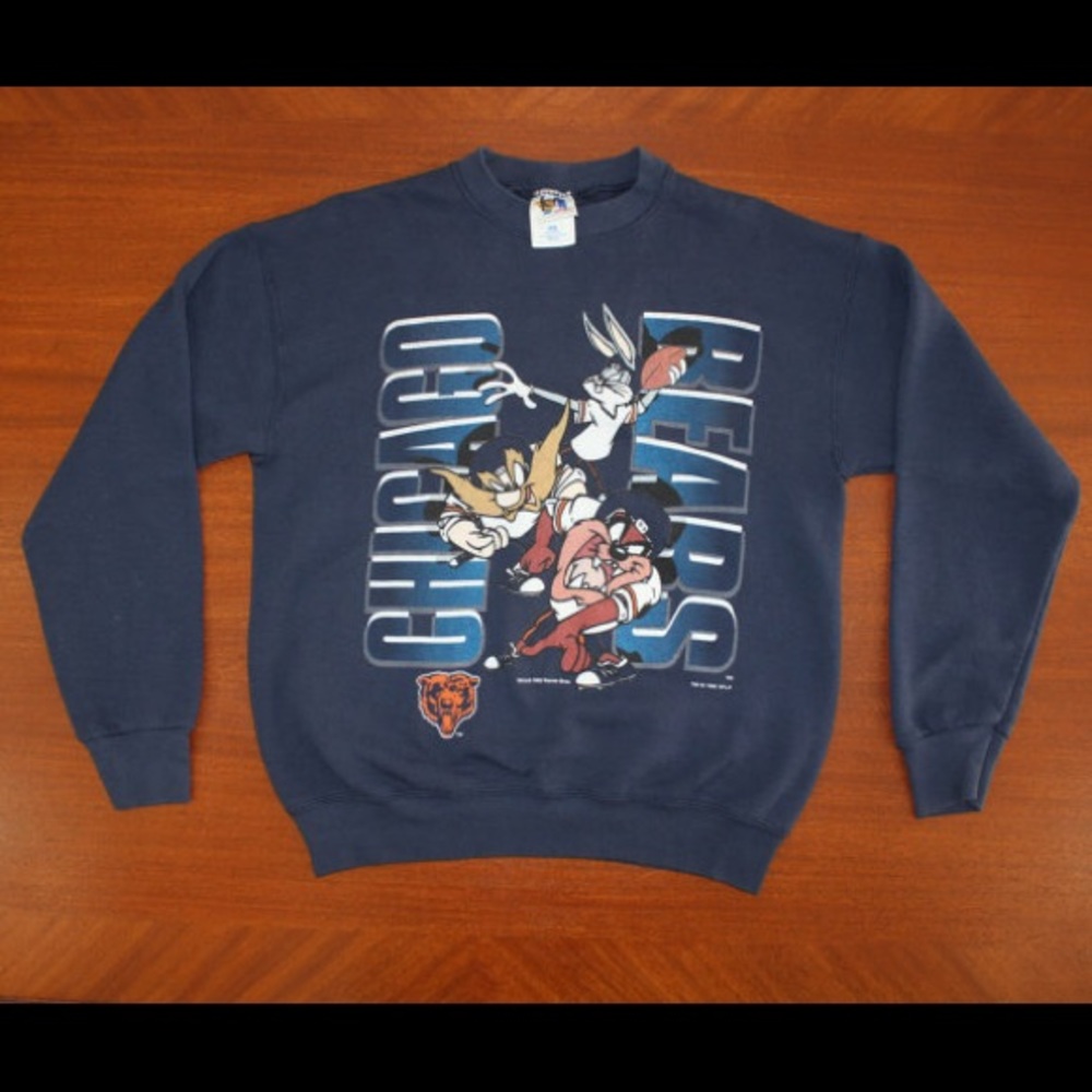 Chicago Bears Looney Tunes vintage sweatshirt S/M